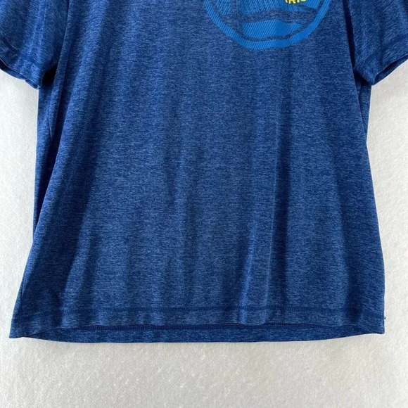 Golden State Warriors NBA TX3 Cool T-Shirt Mens Large Short Sleeve Jersey Blue - Picture 3 of 11